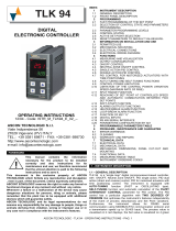 Ascon tecnologic TLK94 Owner's manual