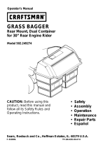 Simplicity GRASS BAGGER User manual