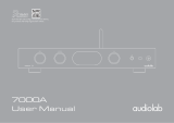 Audiolab 7000A Integrated Amplifier User manual