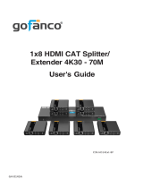gofancoG4-0145A 2-Port HDMI Extender/Splitter