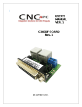 CNC4PC C34SDF Connector Board for F Series User manual