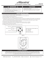 MaxximaMEW-R1450 Single Receptacle Outlet