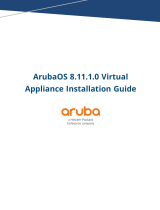 Aruba ArubaOS 8.11.1.0 Virtual Appliance Installation guide