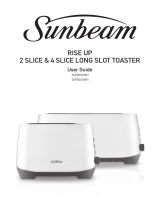 Sunbeam TAP0002WH Rise Up 2 Slice Toaster User guide