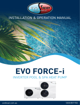 EVO HEATEVO Force-i Inverter Pool and Spa Heat Pump