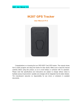 ICAR IK207 GPS Tracker User manual