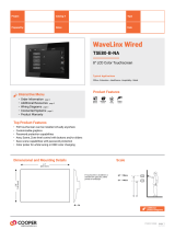 Cooper Lighting SolutionsTSE80-B-NA 8 Inch LCD Color Touchscreen