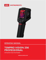 ADA INSTRUMENTS 256 Thermal imager ADA TemPro User manual