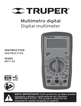 Truper MUT-33 Owner's manual