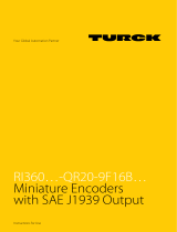turck RI360…-QR20-9F16B Operating instructions