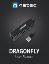 Natec DRAGONFLY Functional Adapter Hub User manual