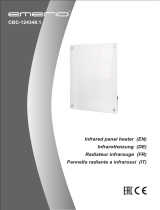 Emerio CBC-124348.1 Infrared Panel Heater User manual