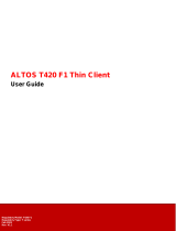Altos T420 F1 Thin Client User guide