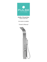 PULSE Showerspas Malibu ShowerSpa Install Instructions