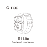 G-TIDE  S1 Lite Smartwatch User manual