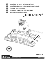 Dolphin 02125 Tow Bar Bicycle Carrier Operating instructions