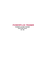 Power Plus V3 Powerplus Bike Trainer User guide