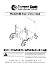 Current Tools 518 Convertible Cart Operating instructions