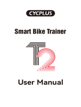 CYCPLUS T2 Smart Bike Trainer User manual