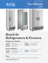 Avantco 178A12RHC Reach-In Refrigerators and Freezers User manual