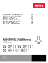 Amica KH 17285-3 E Kitchen Extractor Hood User manual