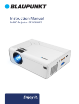 Blaupunkt BPS1080WPS Full HD Projector User manual