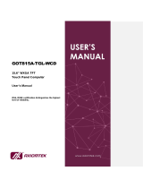 AXIOMTEK GOT815A-TGL-WCD User manual