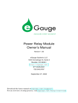 eGauge EG4030 Power Relay Module Owner's manual