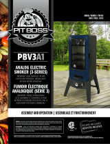 Pit Boss PBV3A1 Analog Electric Smoker (3-Series) User manual