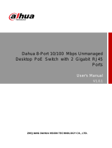 Dahua DH-PFS3010-8ET-96 8-Port 10-100 Mbps Unmanaged Desktop PoE Switch User manual