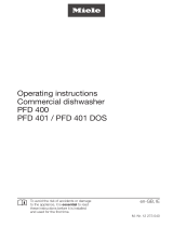 Miele PFD 401 DOS Operating instructions