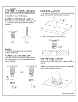 Kenroy Home 60520 Installation guide