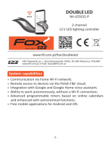 F F Wi-LED2S2-P 2-channel 12 V LED lighting controller User manual