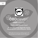 OBDEleven OBD2 Gen2 Smart Diagnostic Tool User manual