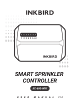 Inkbird IIC-600-WIFI Smart Sprinkler Controller User manual