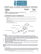 Gamber-Johnson 7170-0783-03 Installation guide