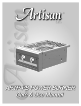Alfresco ​ARTP-18PBARTP-18PB Artisan Power Burner User manual