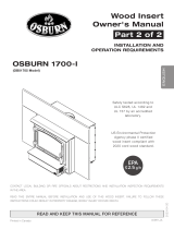 Osburn OB01705 Owner's manual