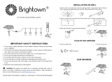 Brightown S14 Patio Solar String Lights User manual