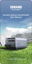 ZENDURE B6400 Satellite Battery User manual