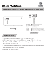 Sunny 360 Series Central Battery Systems User manual