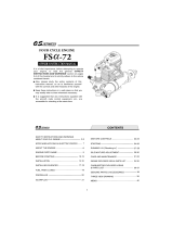 OS Engines OSMG0877 Owner's manual