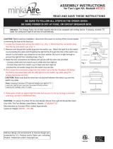 Minka Aire K9727L-BN Installation guide