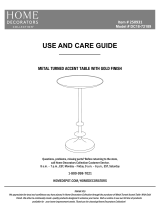 Home Decorators Collection DC18-72189 Operating instructions