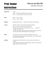 Simplicity Clean Sweep Triple Catcher User manual