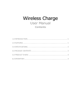 CE-Link Ce Link WPC10 Wireless Charger User manual