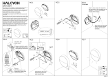 Halcyon EX913 B34 Exterior 4W Low Glare Wall Eyelid Light User manual