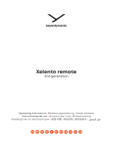 Beyerdynamic 2nd Generation Xelento Remote User manual