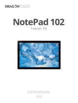 Dragon Touch NOTEPAD 102 User manual