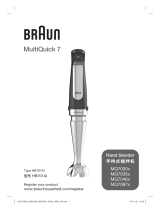 Braun MQ 7087X User manual